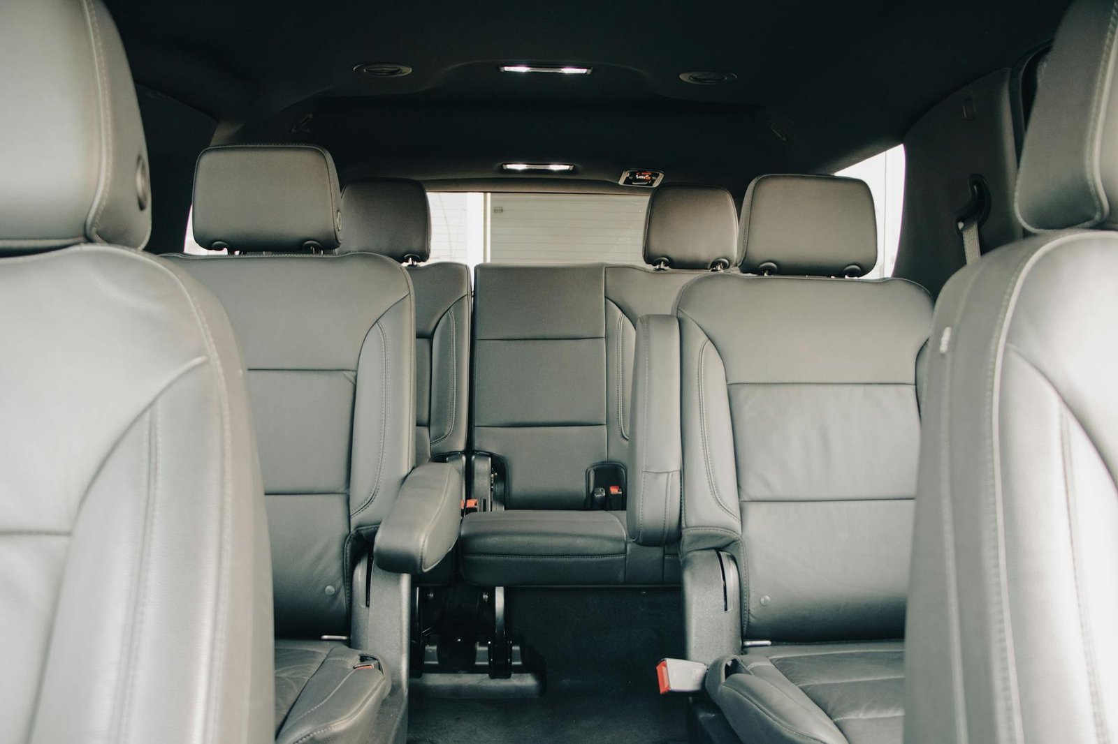 photograph of car seats